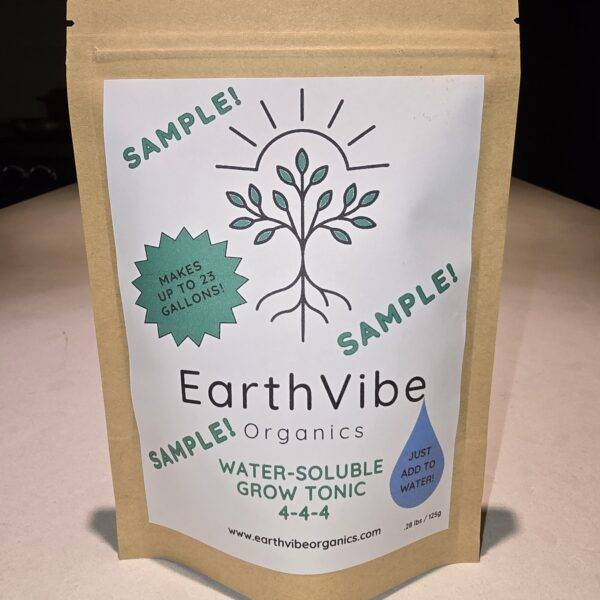 "FREE SAMPLE! - JUST PAY SHIPPING" EarthVibe Grow Tonic 4-4-4 (A $13.99 VALUE!)