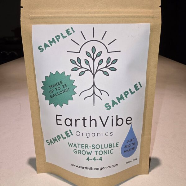 "FREE SAMPLE! - JUST PAY SHIPPING" EarthVibe Grow Tonic 4-4-4 (A $13.99 VALUE!)